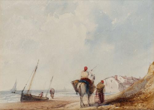 {'en': 'Figures on the beach, Brittany'}