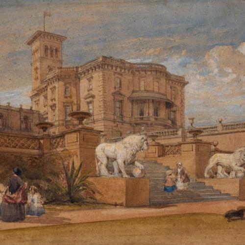 {'en': 'Osborne House and the terrace, Isle of Wight'}