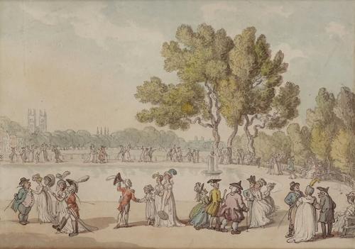 {'en': 'Promenade at the Reservoir in Green Park, London'}