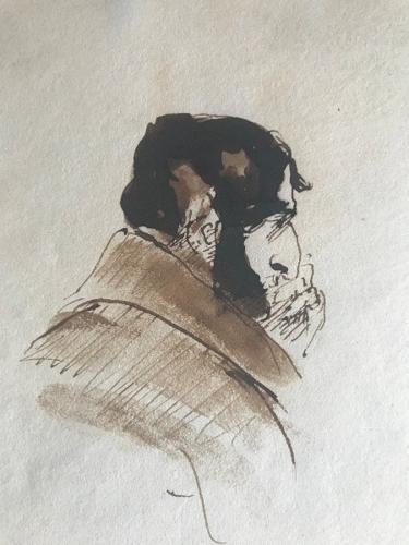 {'en': 'Portrait of a Gentleman with spectacles'}