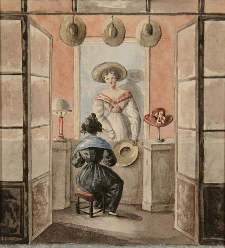 {'en': 'The hat shop'}