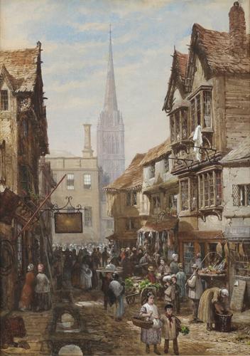 {'en': 'Salisbury with the cathedral'}